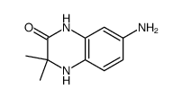 2(1H)-Quinoxalinone,7-amino-3,4-dihydro-3,3-dimethyl-(9CI) structure