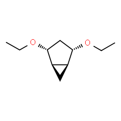 Bicyclo[3.1.0]hexane, 2,4-diethoxy-, (1-alpha-,2-alpha-,4-alpha-,5-alpha-)- (9CI)结构式