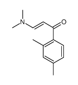 3-(dimethylamino)-1-(2,4-dimethylphenyl)prop-2-en-1-one结构式