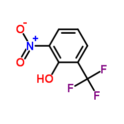 2-Nitro-6-(trifluoromethyl)phenol structure