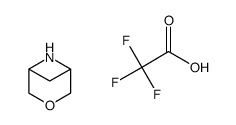 3-oxa-6-azabicyclo[3.1.1]heptane trifluoroacetate Structure