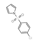 1-(4-chlorophenyl)sulfonylpyrrole Structure
