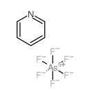 hexafluoroarsenate(1-), hydrogen, cmpd with pyridine (1_1) Structure