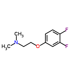 2-(3,4-Difluorophenoxy)-N,N-dimethylethanamine structure