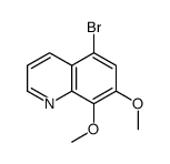 5-bromo-7,8-dimethoxyquinoline结构式