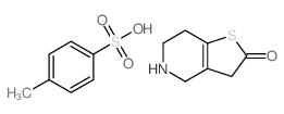4,5,6,7-Tetrahydrothieno[3,2-c]pyridin-2(3H)-one 4-methylbenzenesulfonate structure