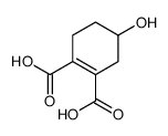 4-hydroxycyclohexene-1,2-dicarboxylic acid Structure