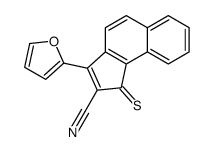 3-(furan-2-yl)-1-sulfanylidenecyclopenta[a]naphthalene-2-carbonitrile Structure