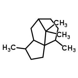 OCTAHYDRO-1,4,9,9-TETRAMETHYL-1H-3A,7-METHANOAZULENE Structure