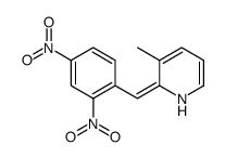 2-[(2,4-dinitrophenyl)methylidene]-3-methyl-1H-pyridine结构式