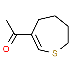 Ethanone, 1-(4,5,6,7-tetrahydro-3-thiepinyl)- (9CI)结构式