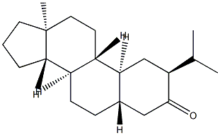 2α-Isopropyl-19-nor-5α-androstane-3-one结构式