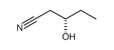 (S)-3-hydroxypentanenitrile Structure
