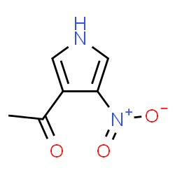 Ethanone, 1-(4-nitro-1H-pyrrol-3-yl)- (9CI) Structure