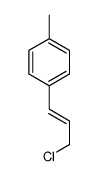 1-(3-chloroprop-1-enyl)-4-methylbenzene Structure