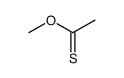 O-methyl ethanethioate结构式