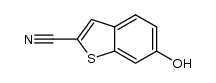6-hydroxy-2-cyanobenzothiophene Structure
