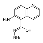 5-Quinolinecarboxylicacid,6-amino-,hydrazide(9CI)结构式