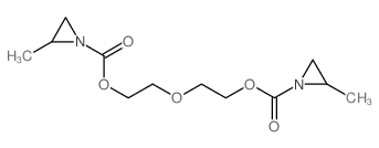 1-Aziridinecarboxylicacid, 2-methyl-, oxydi-2,1-ethanediyl ester (9CI) structure