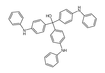 4,4',4''-trianilinotrityl alcohol结构式