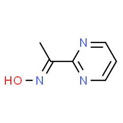 Ethanone, 1-(2-pyrimidinyl)-, oxime, (1E)- (9CI) structure