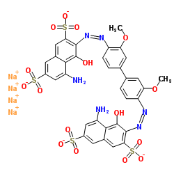 C.I. Direct Blue 15 Structure