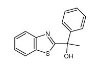 1-benzothiazol-2-yl-1-phenyl-ethanol结构式