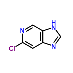 6-氯-1H-咪唑并[4,5-c]吡啶结构式