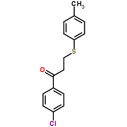 1-(4-CHLOROPHENYL)-3-[(4-METHYLPHENYL)SULFANYL]-1-PROPANONE图片