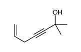 2-Methyl-6-hepten-3-yn-2-ol structure