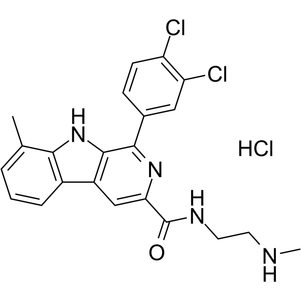 Antimalarial agent 8 structure