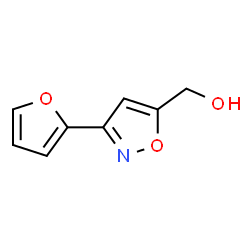 5-Isoxazolemethanol,3-(2-furanyl)-(9CI) structure
