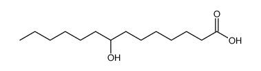 8-hydroxytetradecanoic acid Structure