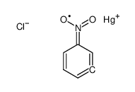 chloro-(3-nitrophenyl)mercury Structure