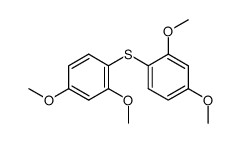 bis-(2,4-dimethoxyphenyl) sulphide结构式