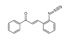 (E)-3-(2-azidophenyl)-1-phenylprop-2-en-1-one Structure