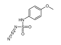 p-Methoxyphenylsulfamoyl azide结构式