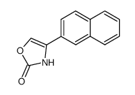 4-(2-Naphthalenyl)-4-oxazolin-2-one Structure