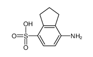 7-amino-2,3-dihydro-1H-indene-4-sulfonic acid Structure