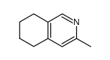 5,6,7,8-Tetrahydro-3-methylisoquinoline structure