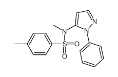 N,4-dimethyl-N-(2-phenylpyrazol-3-yl)benzenesulfonamide Structure