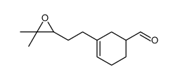 3-[2-(3,3-dimethyloxiranyl)ethyl]cyclohex-3-ene-1-carbaldehyde Structure
