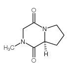 Pyrrolo[1,2-a]pyrazine-1,4-dione, hexahydro-2-methyl-, (S)- (9CI) picture