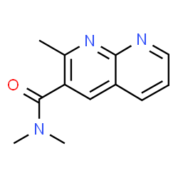 1,8-Naphthyridine-3-carboxamide,N,N,2-trimethyl-(9CI) structure