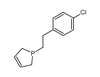 1-(4-chloro-phenethyl)-2,5-dihydro-1H-phosphole Structure