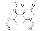 1-O,2-O,3-O,4-O-Tetraacetyl-α-D-lyxopyranose结构式