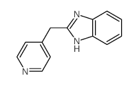 2-(pyridin-4-ylmethyl)-1H-benzoimidazole Structure