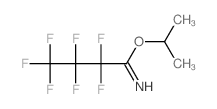 2,2,3,3,4,4,4-heptafluoro-1-propan-2-yloxy-butan-1-imine结构式