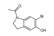 1-(6-溴-5-羟基吲哚-1-基)乙酮图片