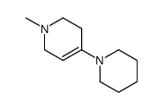 1-methyl-4-piperidin-1-yl-3,6-dihydro-2H-pyridine Structure